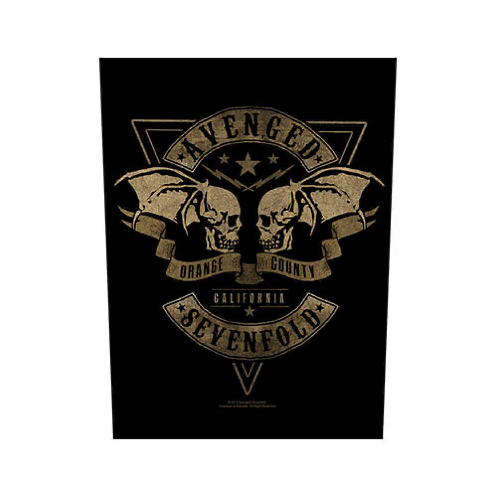 Avenged Sevenfold - Orange County Back patch - Black